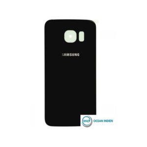 Back Cover Samsung S6 – Noir (Service Pack)